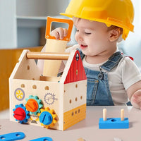 Thumbnail for Busy Box™ - Discover & Learn - Wooden Activity Box