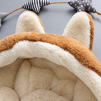 Thumbnail for CozyPrincess – Warm & Soft – Plush Girls' Jacket with Hood