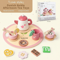 Thumbnail for Woods – Simple & Charming – Wooden Tea Set for Children