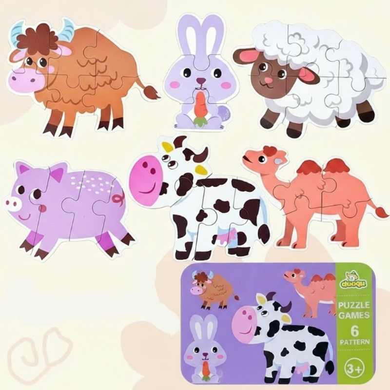 BrainBox – Learning & Playing – 3D Wooden Puzzle