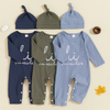 CuddleBaby – Hi, I'm new here – Baby Jumpsuit met Beanie Set