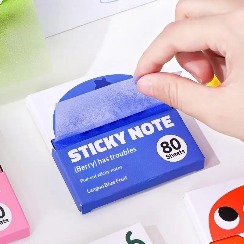 MemoBuddy – Colorful & Functional – Transparent Sticky Notes