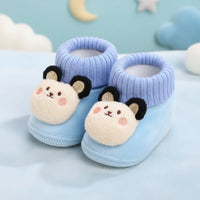 Thumbnail for CuddleSteps – Warm and non-slip – Animal Baby Slippers