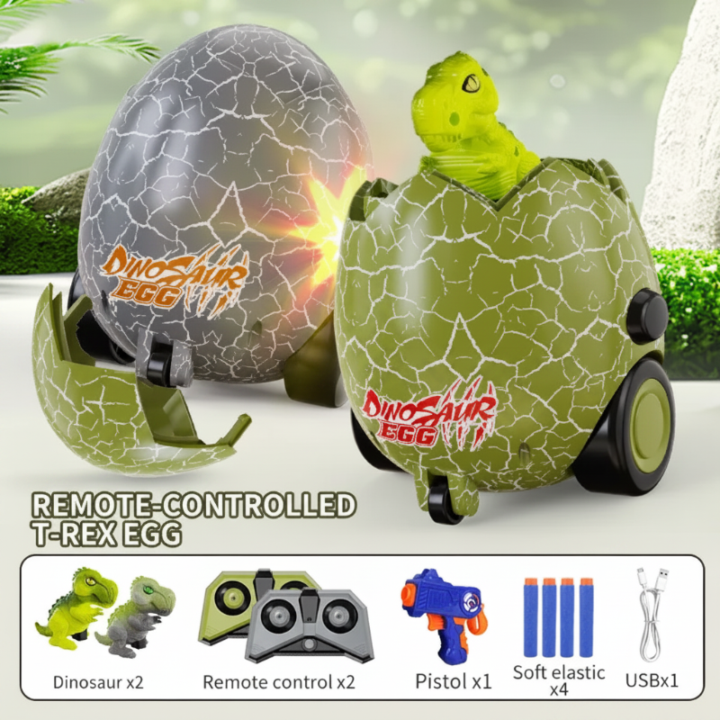 RoarPlay – Exciting & Interactive – RC Dinosaur Egg