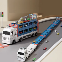 Thumbnail for CarHauler – Fun & Adventurous – Car Transporter Play Set with Race Cars