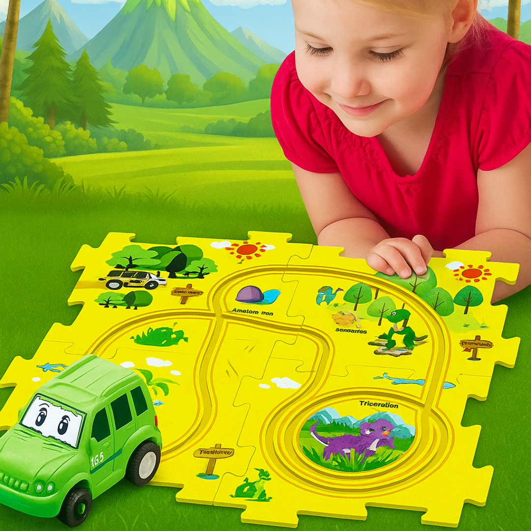 Car Track™ - Build and play - Toy Train