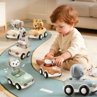 Thumbnail for AnimalRide – Playful & Cute – Silicone Animal Cars (3-Pack)
