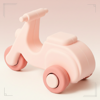 Thumbnail for Montessori Silicone Toy Car – Safe & Teething-Friendly – Silicone Teething Toy Vehicle