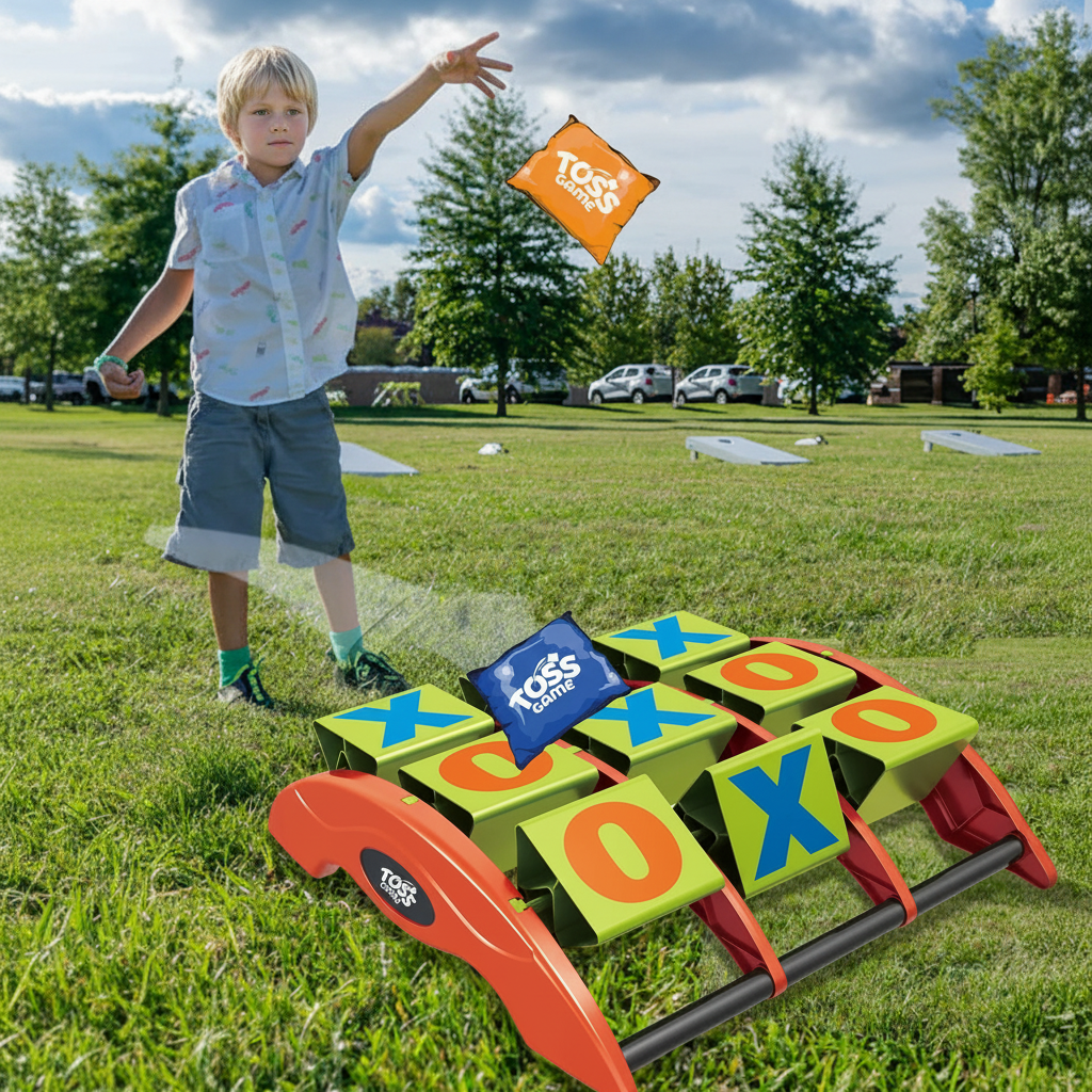 SkillShot – Active & Challenging – Beanbag "Tic-Tac-Toe" Game
