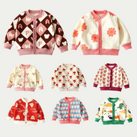 Thumbnail for CozyCardi – Soft & Warm – Knitted Cardigan with Cute Prints