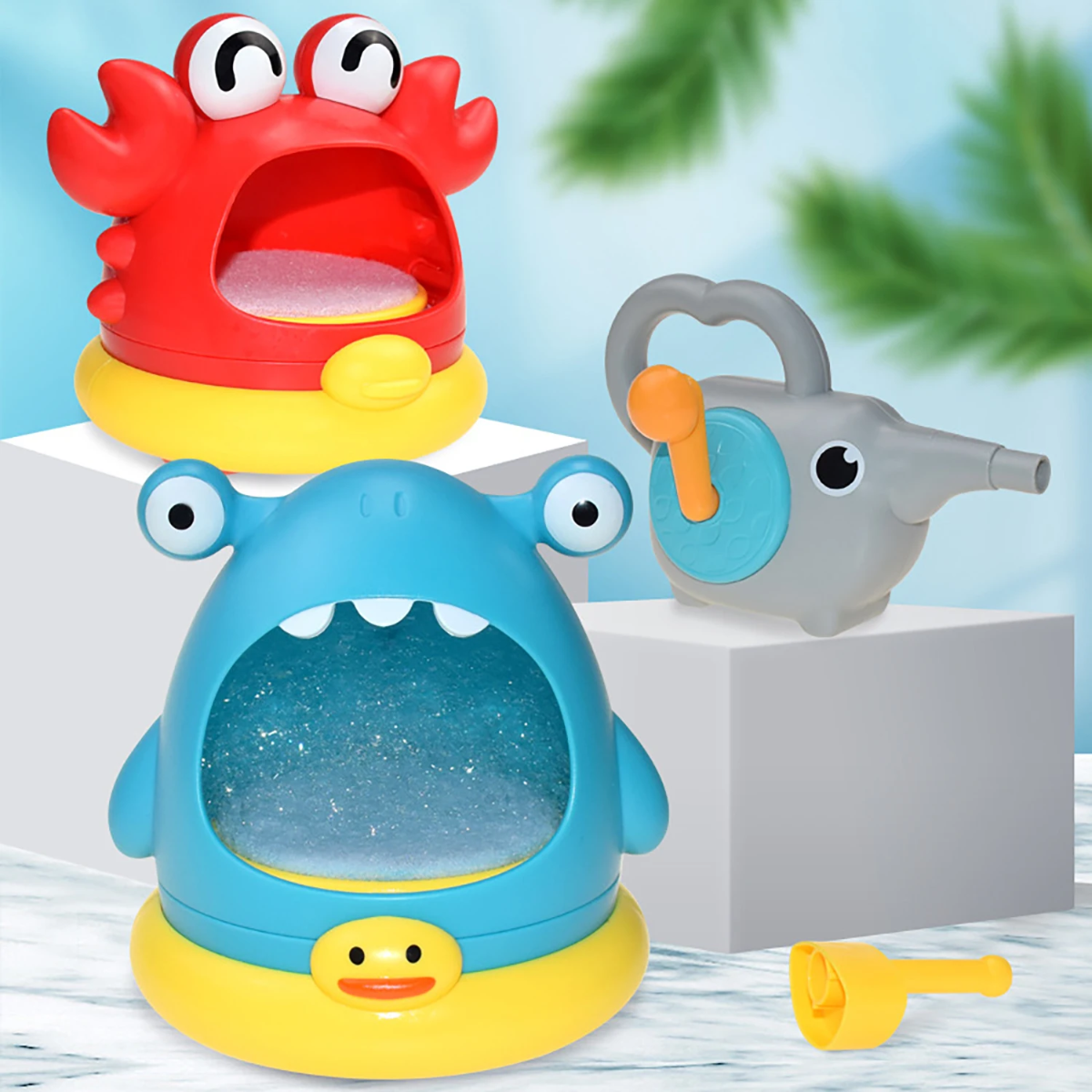 BubblePlay – Educational & Fun – Crab Bubble Bath Toy