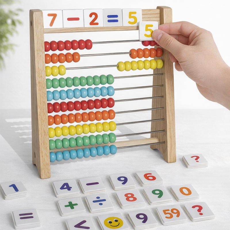 Woods™ - Count and Learn - Wooden Abacus