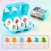 Thumbnail for Montessori 3D Eggs Puzzle – Fun for Easter - Egg Sorting Game