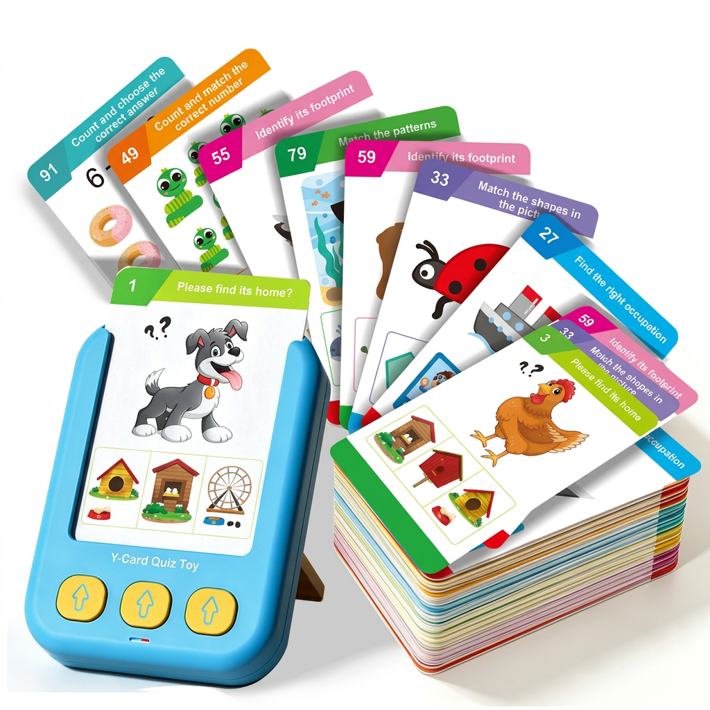 TalkyCards – Interactive & Educational – Talking Flashcards for Kids