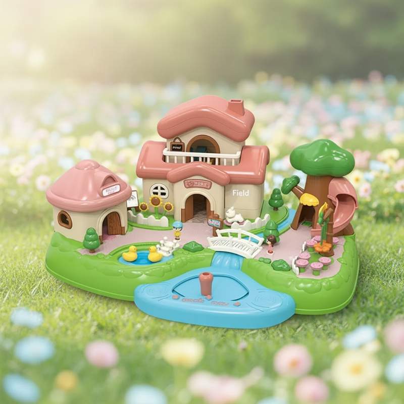 Magnetic Princess Castle – Creative & Magical – Magnetic Dollhouse Play Set