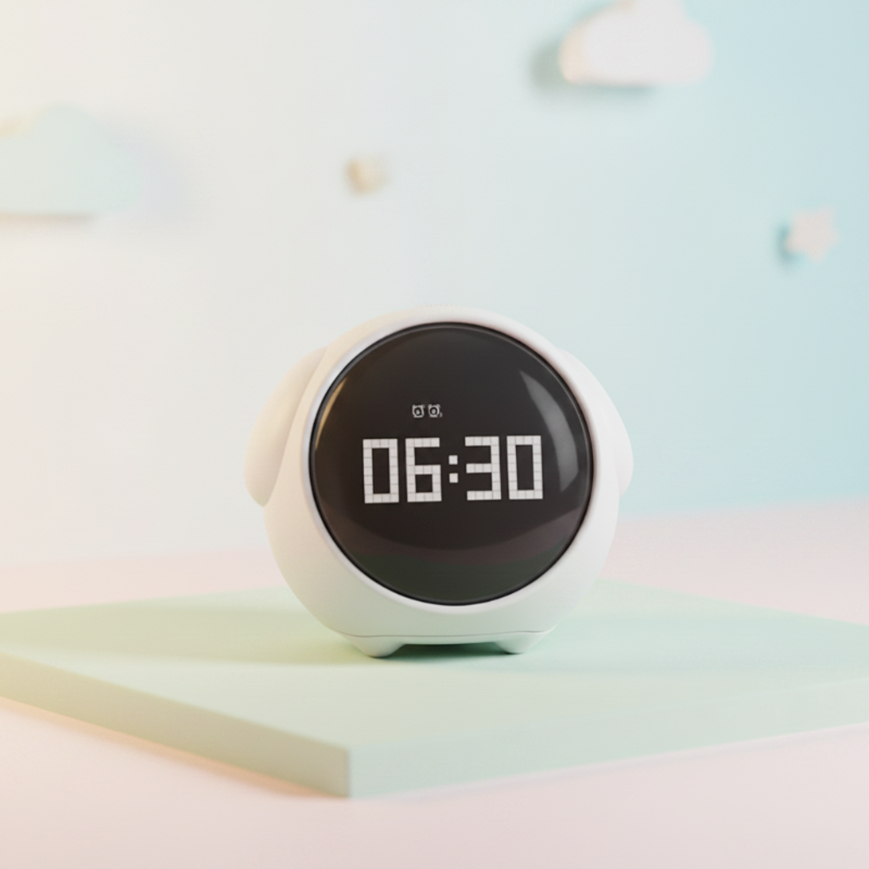 Cute Expression Alarm Clock – Cute & Practical – Kids' Alarm Clock