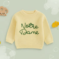 Thumbnail for WarmWeave – Comfortable & Playful – 'Notre Dame' Sweater