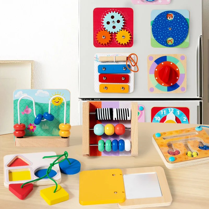 TinySkills – Creative & Educational – Montessori Magnetic Busy Board