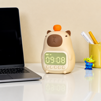 Thumbnail for CappyClock – Cute & Multifunctional – Digital Kids' Alarm Clock with Night Light