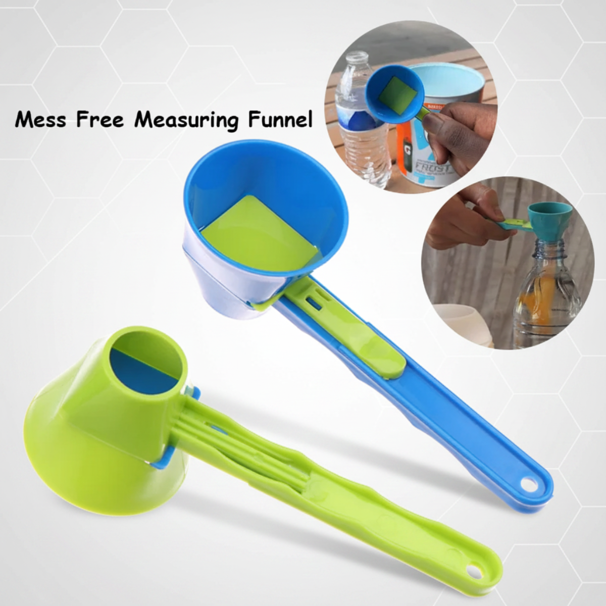 PourPerfect – Kitchen & Custom Items – Measuring Cup, Spoon, and Funnel