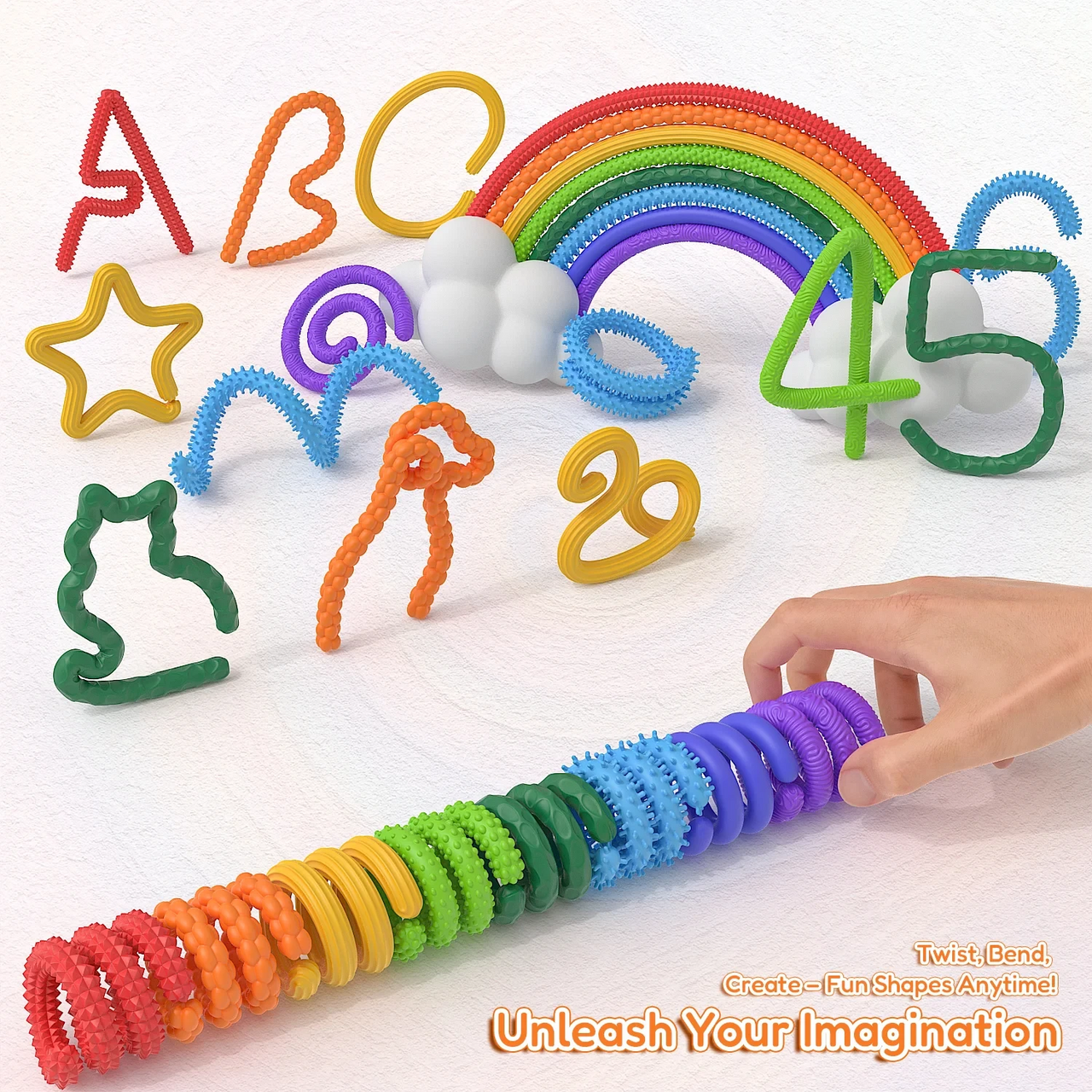 SensoryFlex – Soothing & Interactive – Sensory Fidget Sticks
