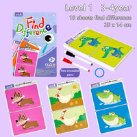 Thumbnail for Spot the Difference Game – Concentration & Learning – Card Game