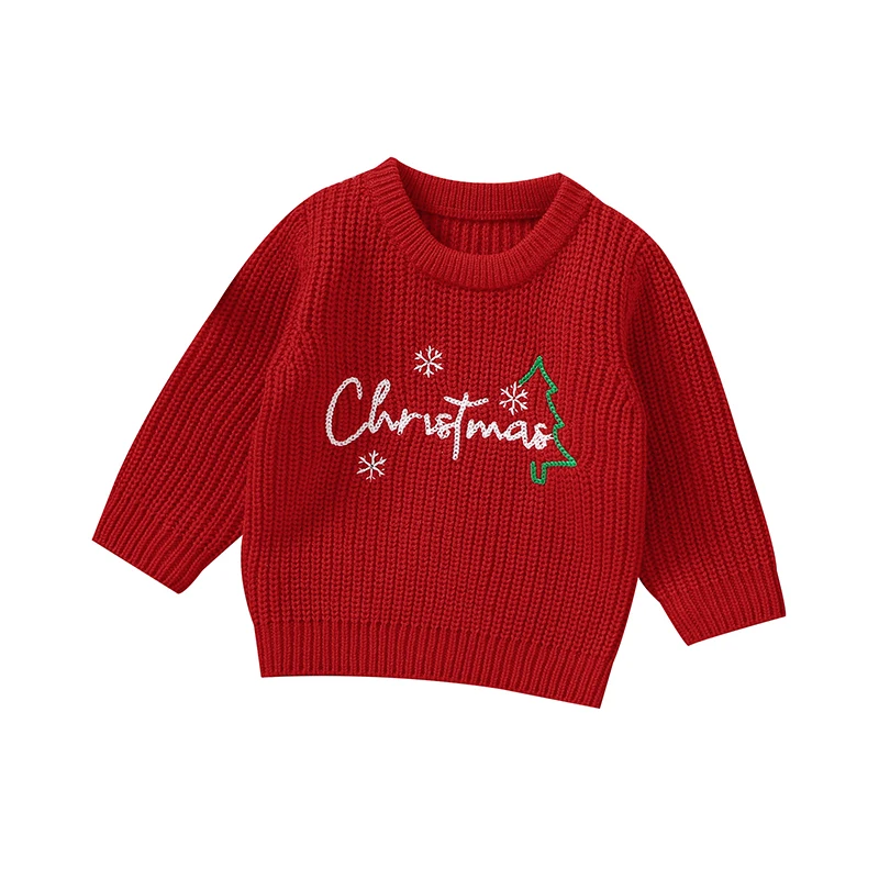 JoyKnit – Cozy & Warm - Christmas sweater with text