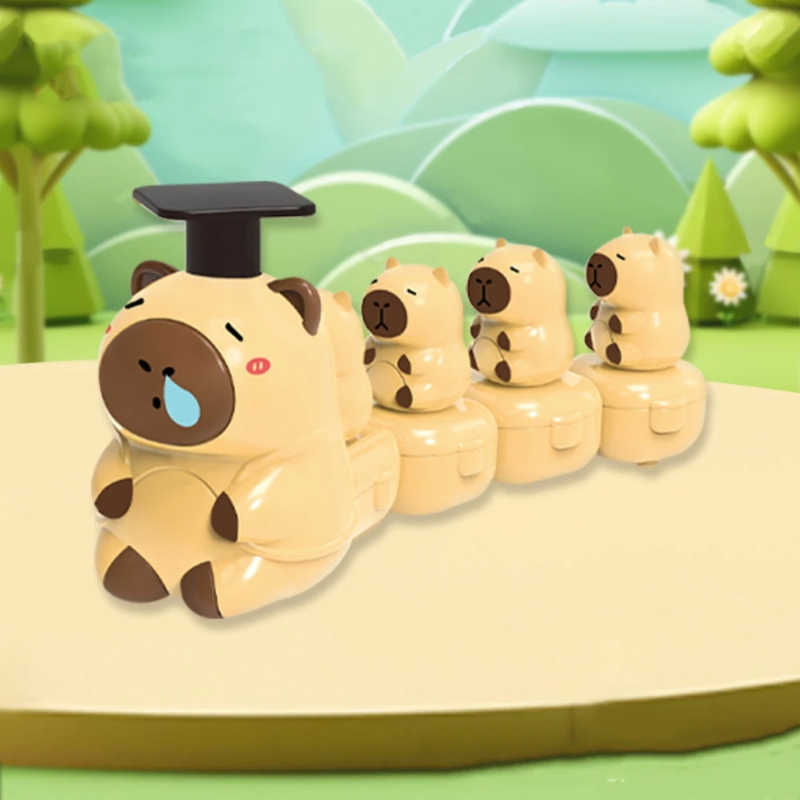 Capybara Train Toy – Playful & Cute – Busy Train