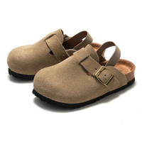 Thumbnail for LittleWalk – Comfortable & Trendy – Suede Clog Sandals