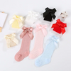 LittleCharm – Soft & Stylish – Girls' Knee-High Socks with a Bow