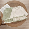 MiniBelle – Elegant & Soft – Knitted Baby Dress with Ruffle Detail
