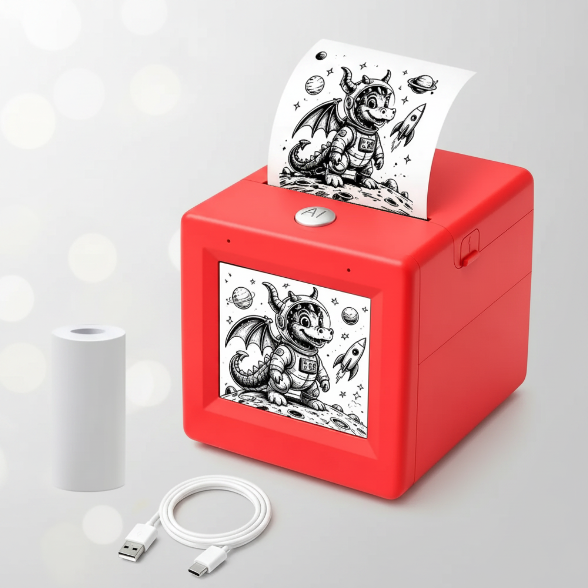 StickerMagic – Educational & Creative – AI Sticker Printer for Kids