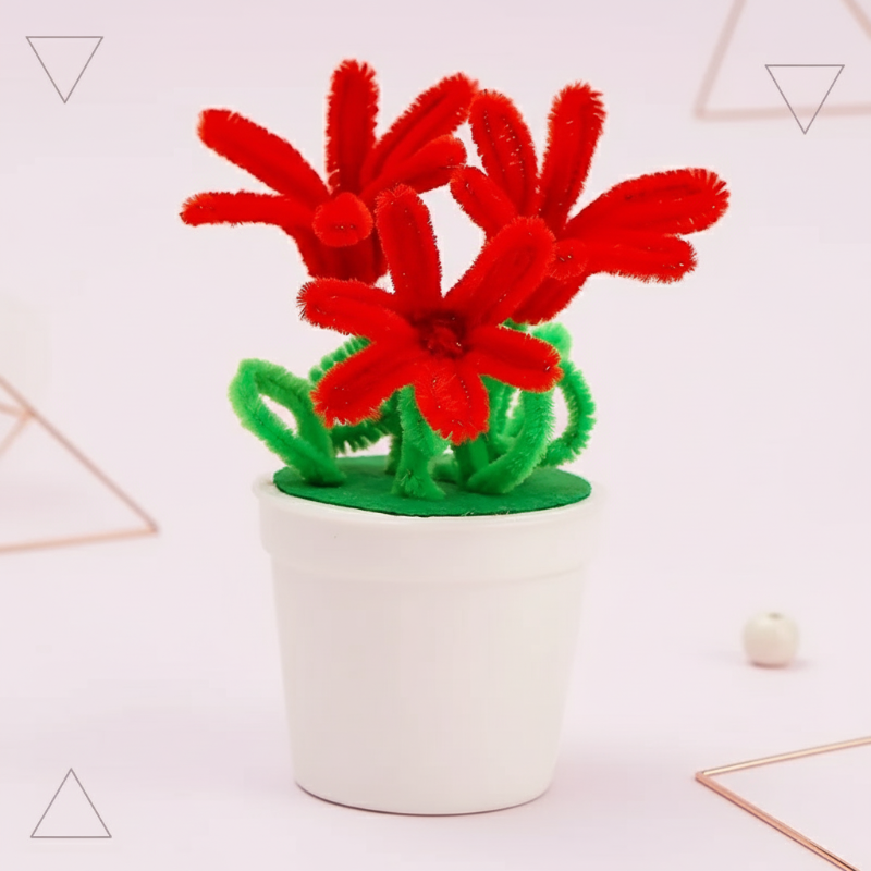 CraftBloom – Colorful & Creative – DIY Flower Pot Craft Kit