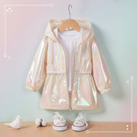 Thumbnail for LumiBreeze – Shiny & Light – Children's Raincoat with Hood