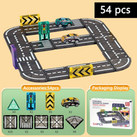 Thumbnail for MagnetoTrack – Creative & Playful – Magnetic Tiles Car Set