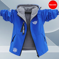 Thumbnail for Reversible Kids' Jacket – Waterproof & Windproof – Lightweight Jacket