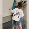 LittleVibe – Fun & Creative – Oversized T-shirt with Colorful Illustration