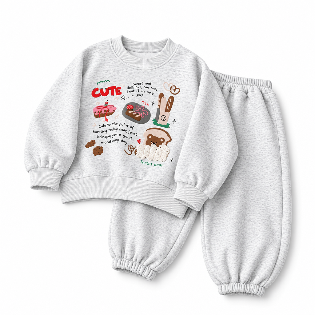 MiniBuddy – Soft & Practical – Children's Long-Sleeve Sweater Set