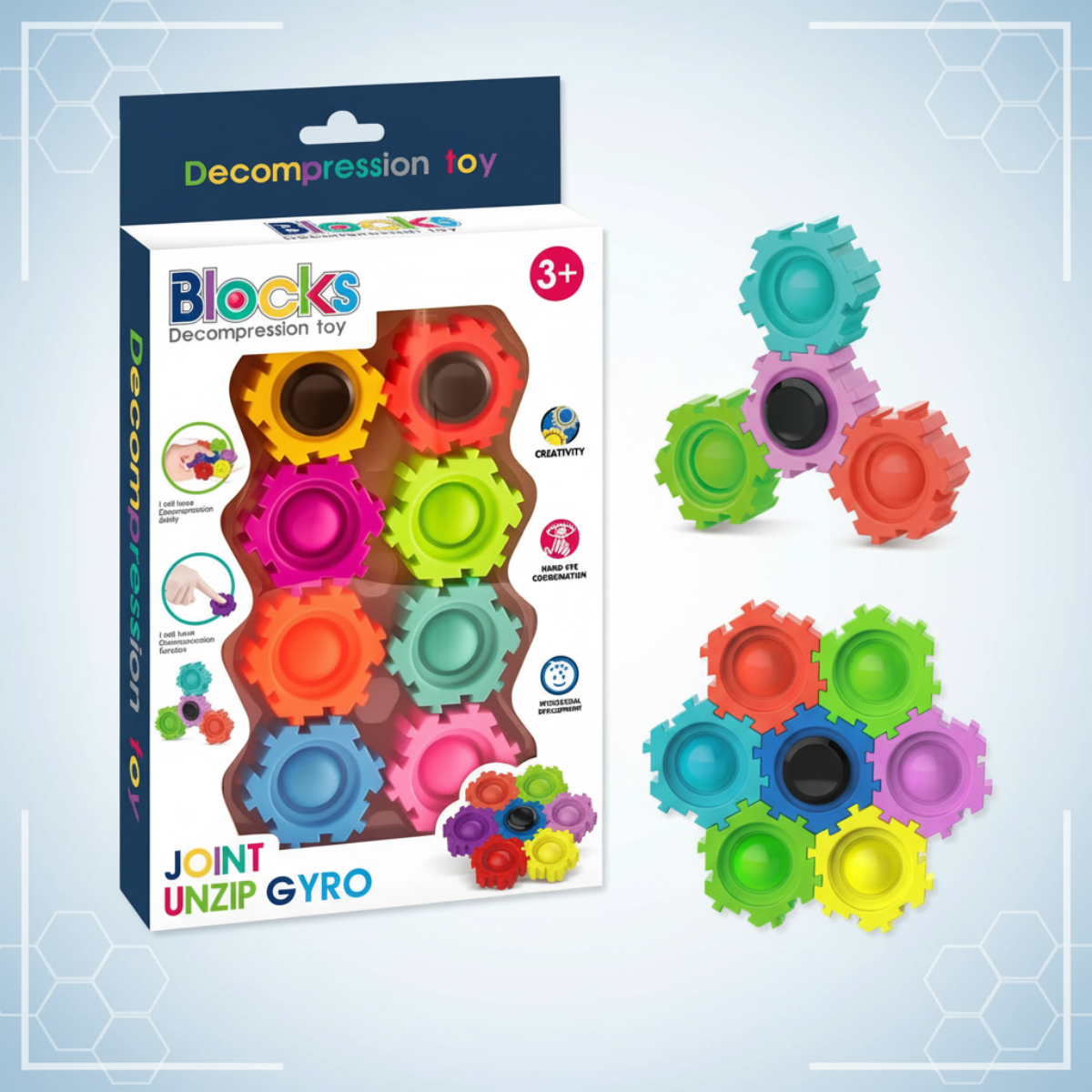 GearSpin – Educational & Interactive – Stress-Relief Toys