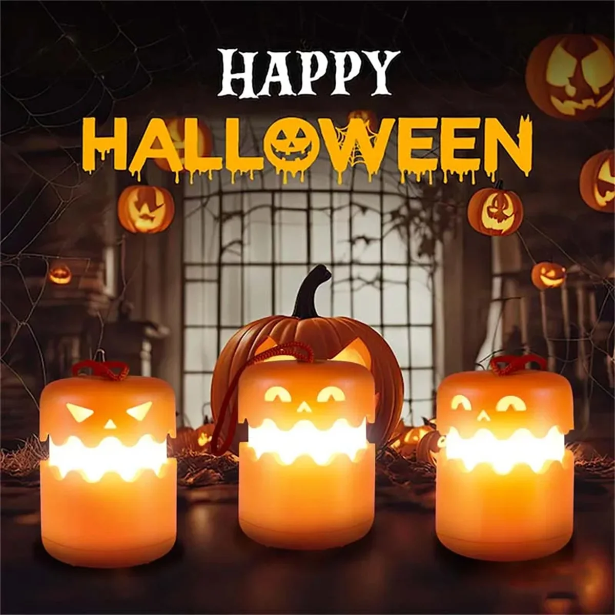 SpookyLight – Festive & Unique – Halloween Pumpkin Lantern