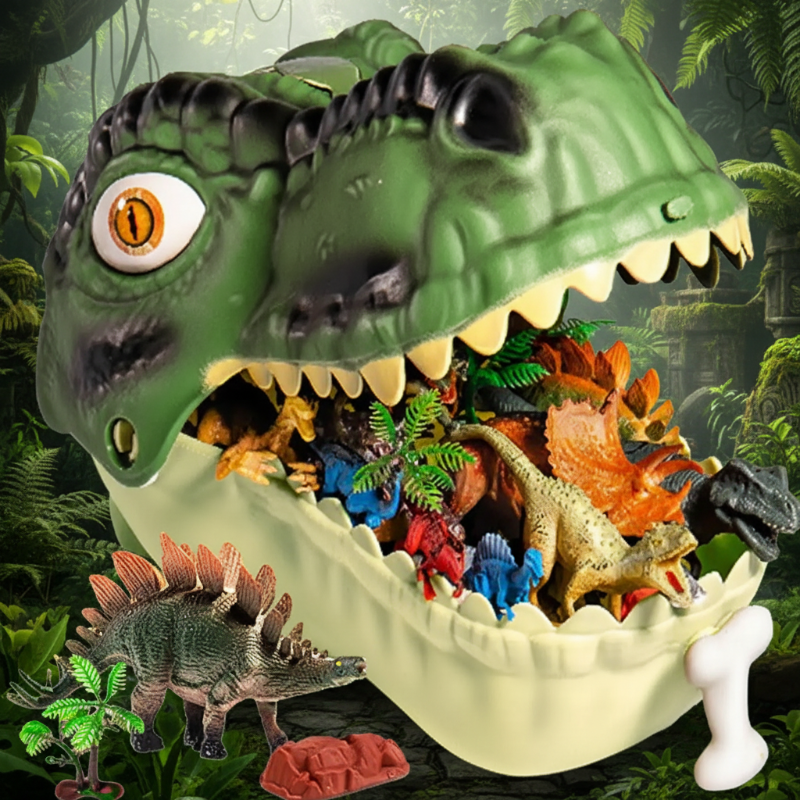 DinoWorld – Creative & Realistic – Dino Head Play Set