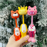 Thumbnail for TinyTeeth – Fun & Cute – Animal-Shaped Children's Toothbrush