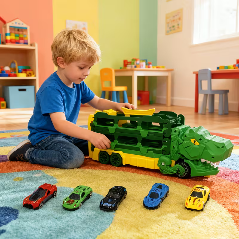 JurassicTruck™ – Cool & Fun – Foldable Dino Transport Cart