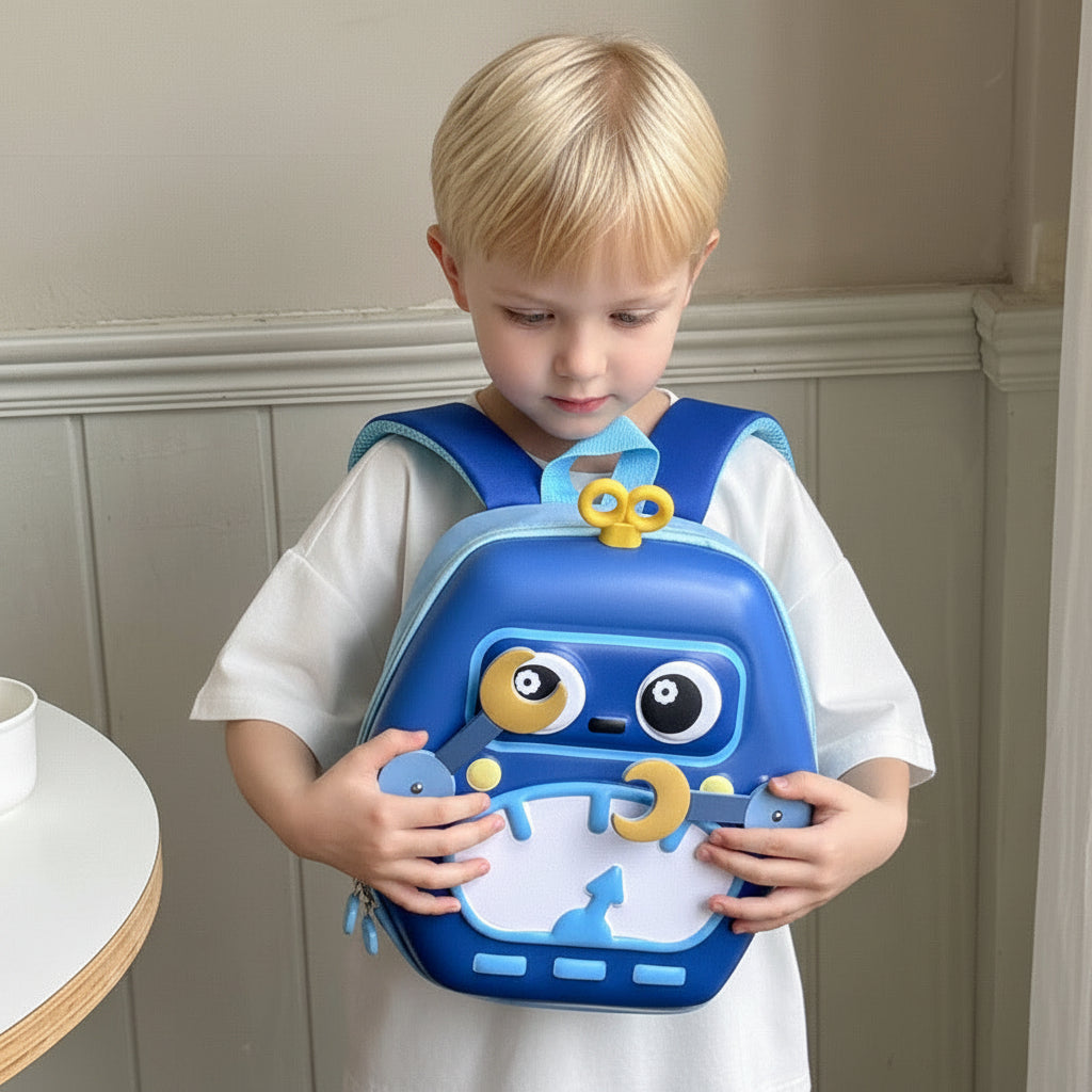 MiniBot – Cool & Practical – Kids' Backpack with Robot Design