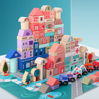 Thumbnail for BuildJoy – Educational & Fun – Wooden Building Blocks in the City