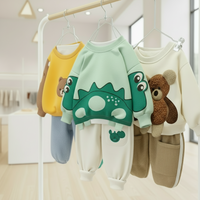 Thumbnail for Mini Fashion™ - Warm & Soft – Two-Piece Children's Clothing Set