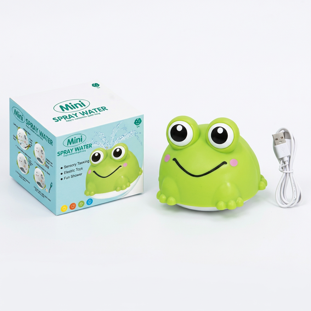 FrogSplash – Fun & Interactive – Automatic Water Fountain