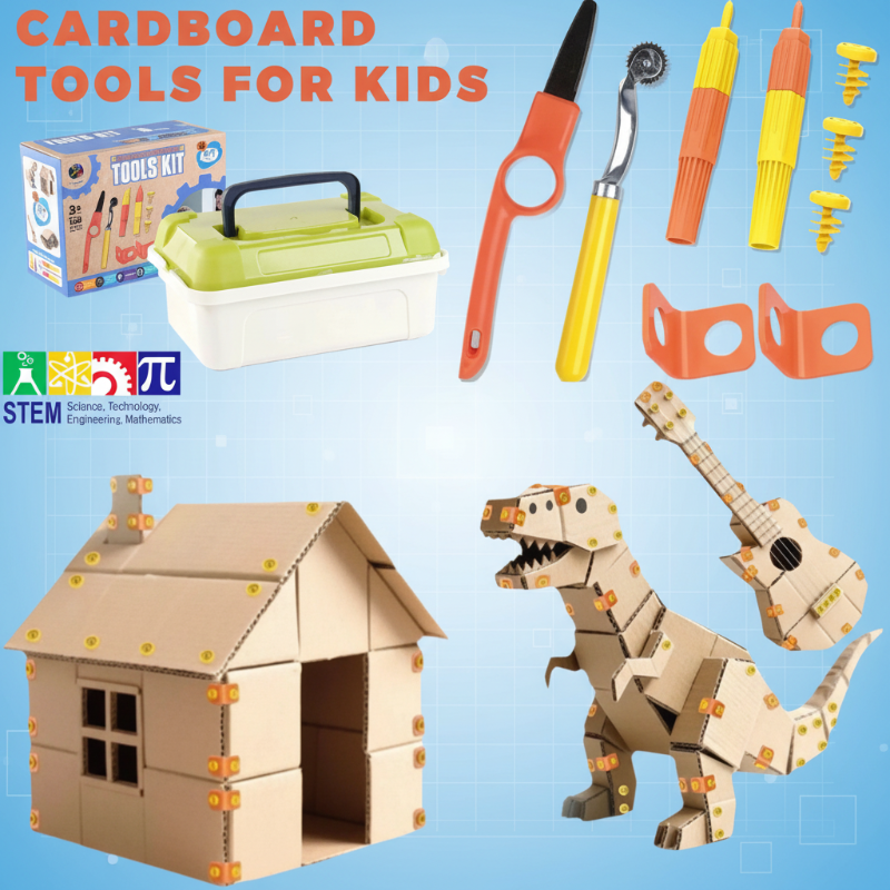 ToolMaster – The Ultimate Tool Set for Cardboard Builders – Kids' Tool Set