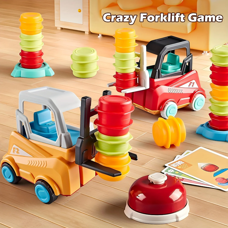 LittleBuilders – Interactive & Safe – Forklift Play Set