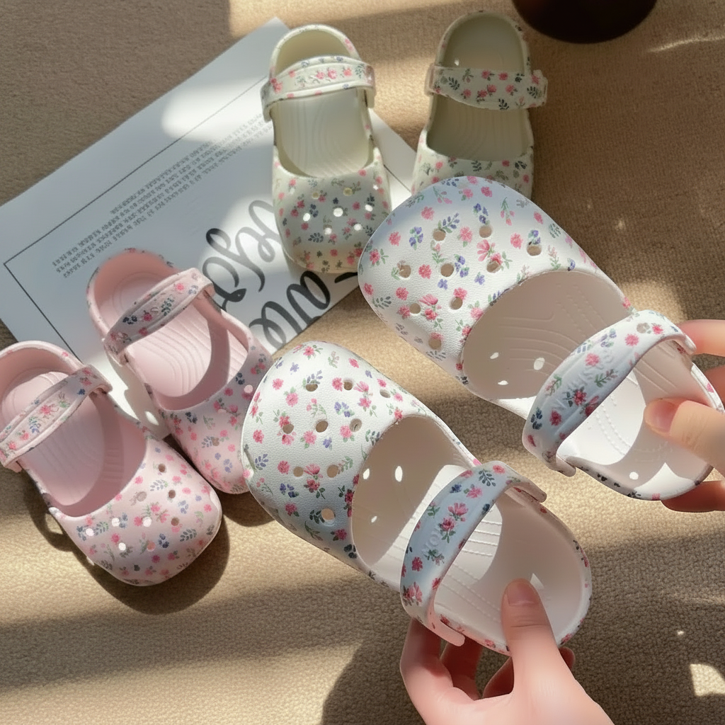 FlowerFeet – Elegant & Comfortable – Floral Sandals